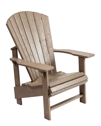 Chair upright adirondack