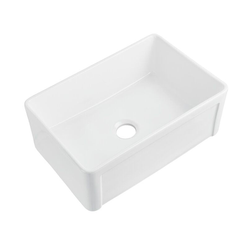 Fire clay farmhouse simple sink 31''