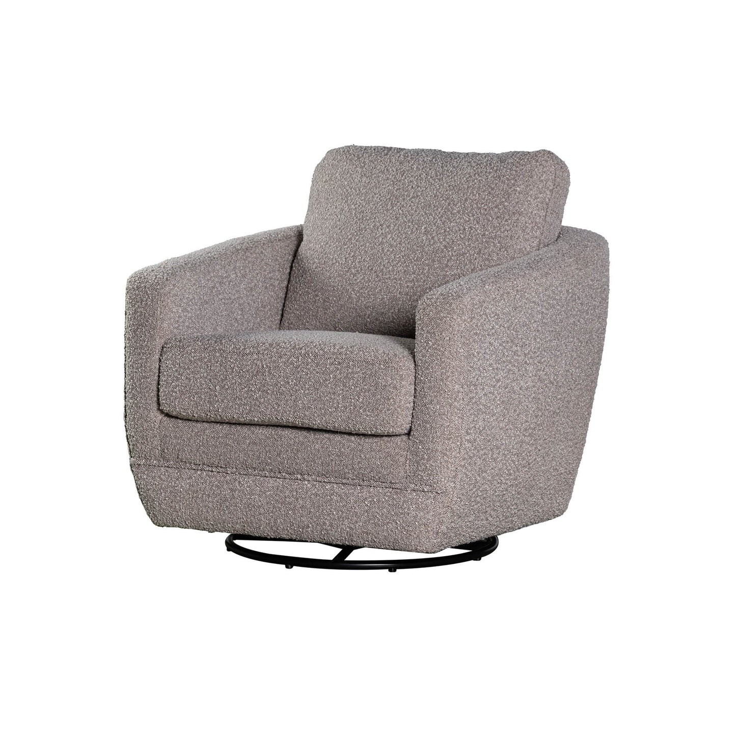 Fauteuil baltimo swivel glider boucle greige