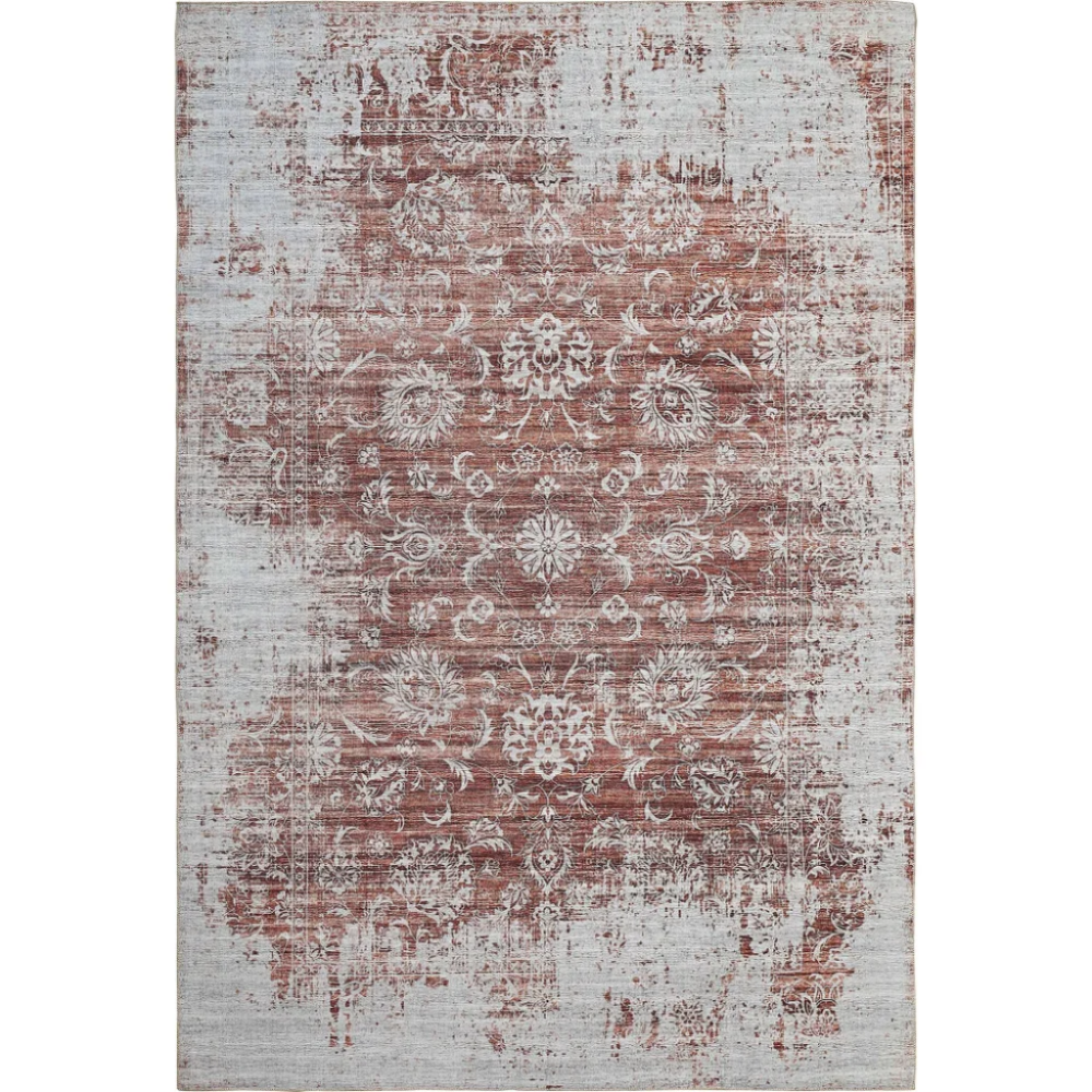 Area rug sahara 5 x 8 rust