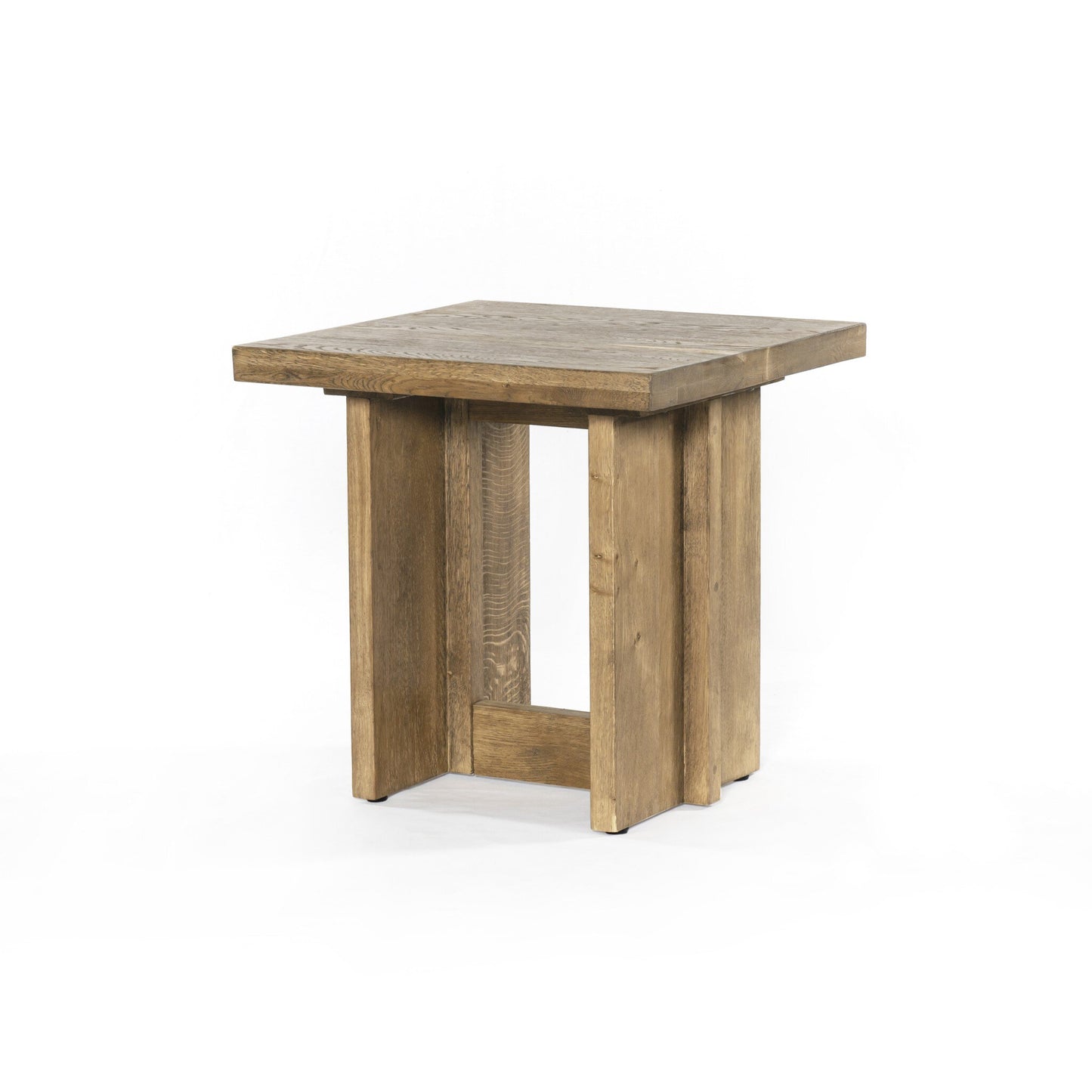 End table erie dark smoked oak