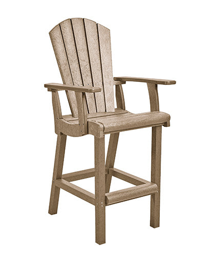 Classic pub chair arm