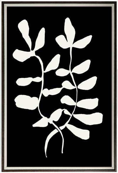 Cadre abstract leaf ii 33 x 49
