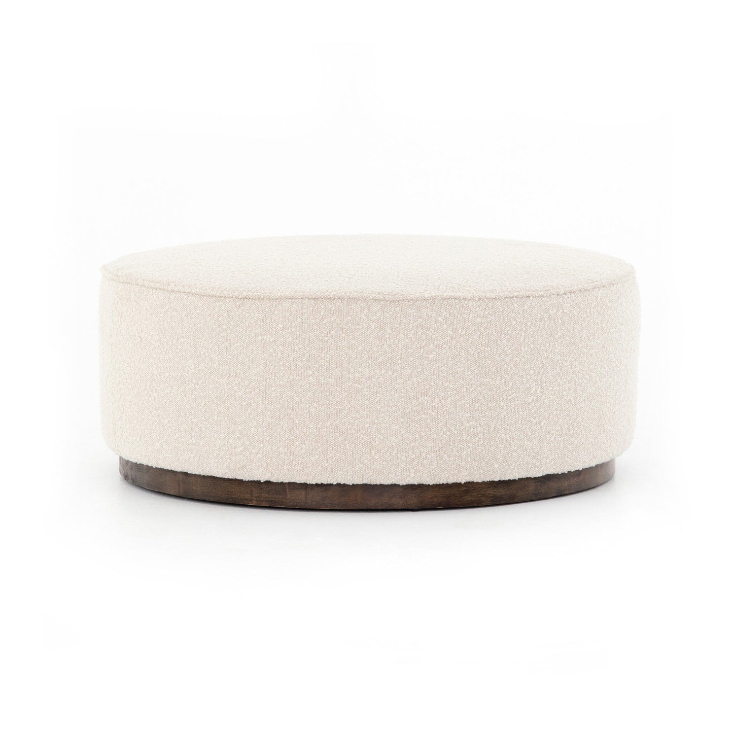 Ottoman sinclair large round knoll natural