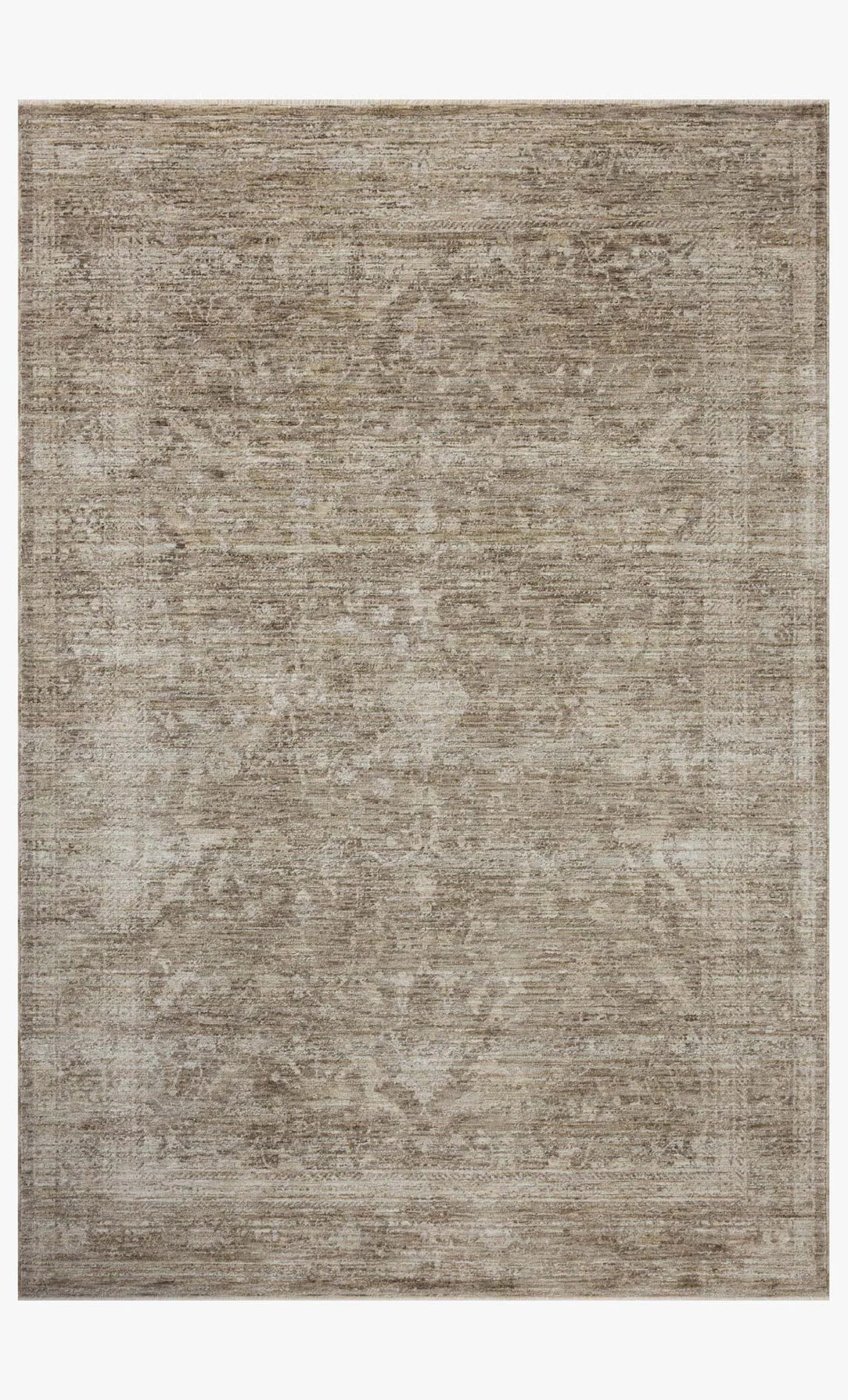 Area rug tabitha taupe / pebble 5'3 x 7'9