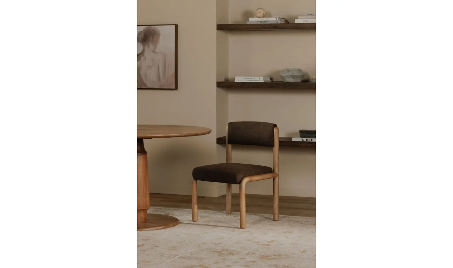 Dining chair april deep brown
