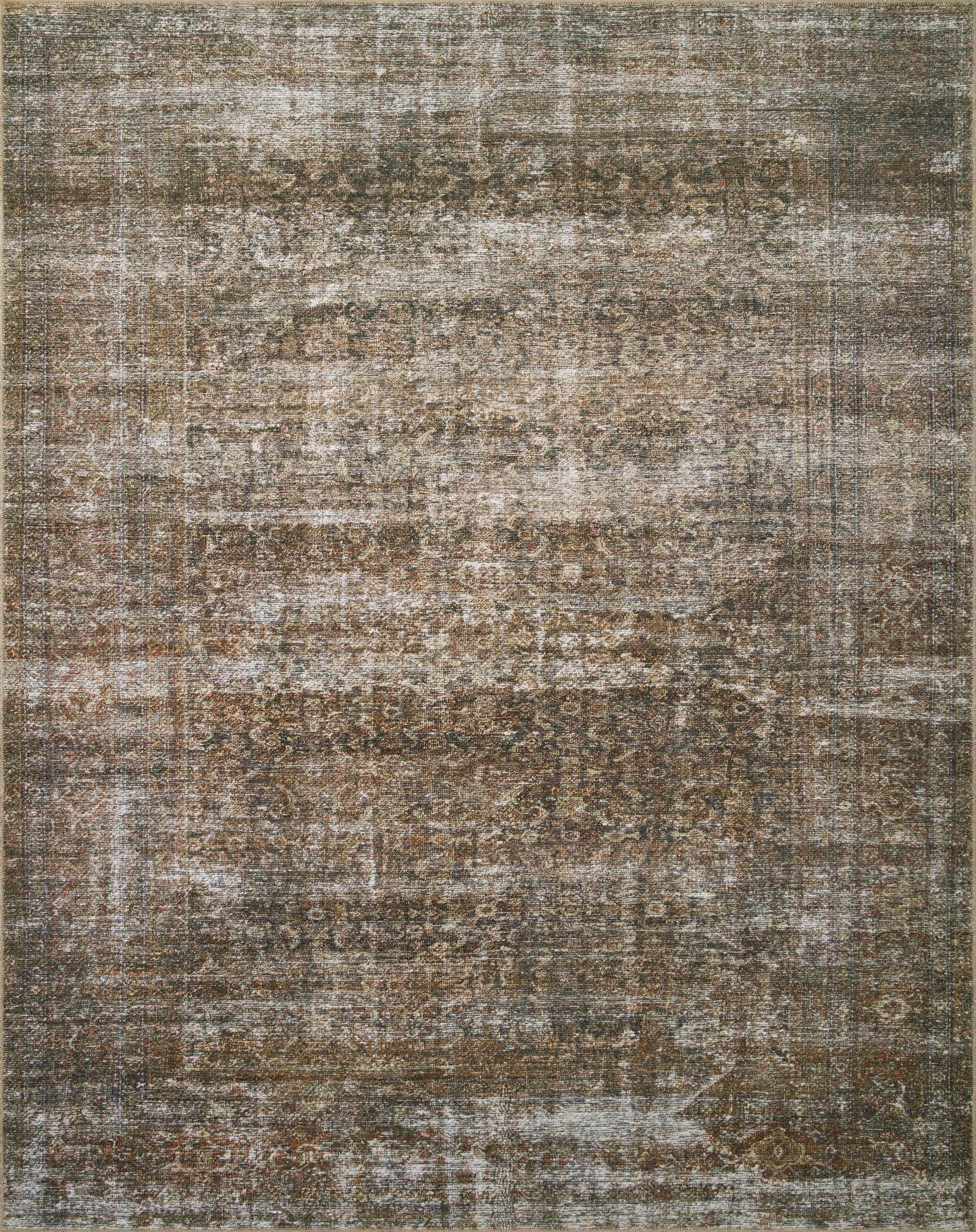 Area rug - bil-06 al tobacco / rust billie - 5'0" x 7'6"