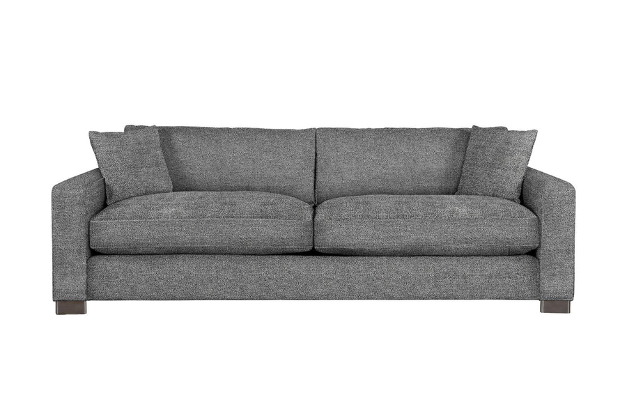 Sofa retreat grade 10 bennett smoke feater toss standard uptown dark legs