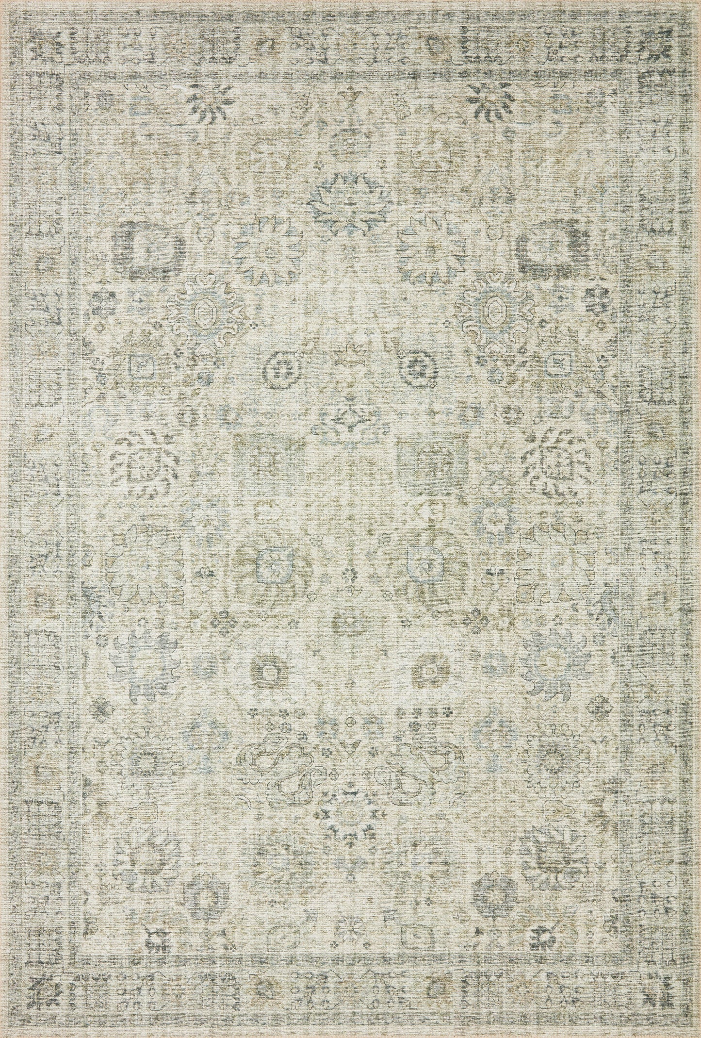 Area rug sky-14 natural / sage 5'x7'6''
