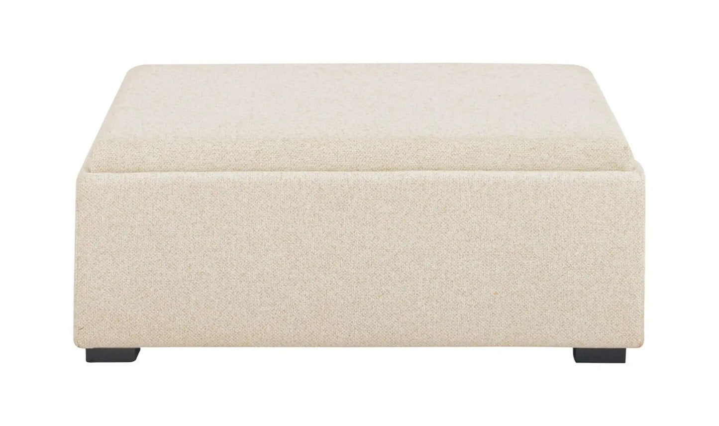 Ottoman montana storage flecked oat