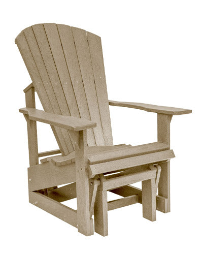 Chair adirondack glider