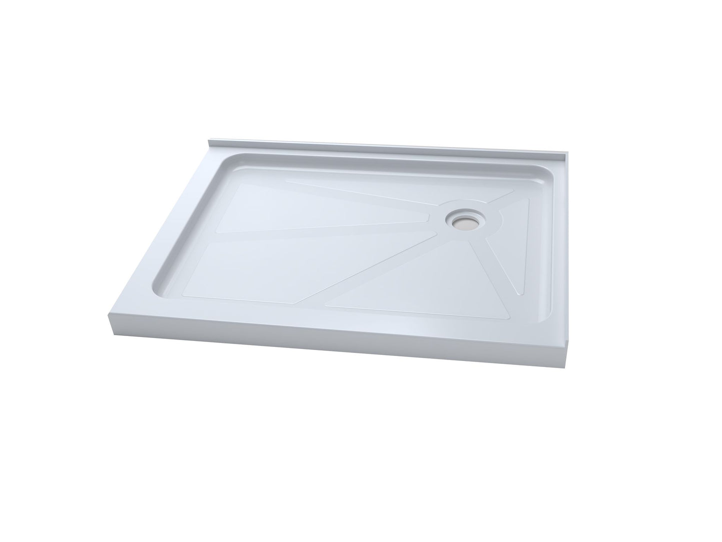 Base douche drain droite 36 x 48