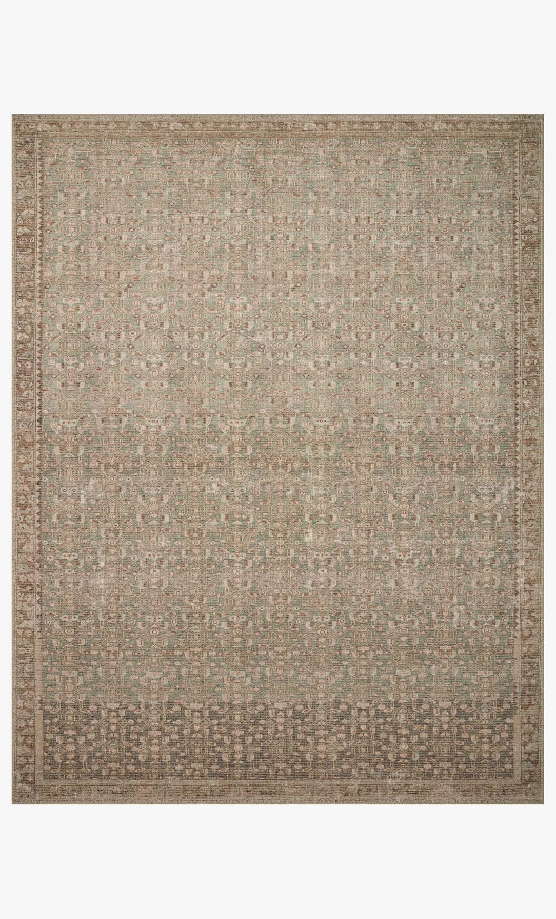 Carpette aubrey ar sage / bark 5 x 7'