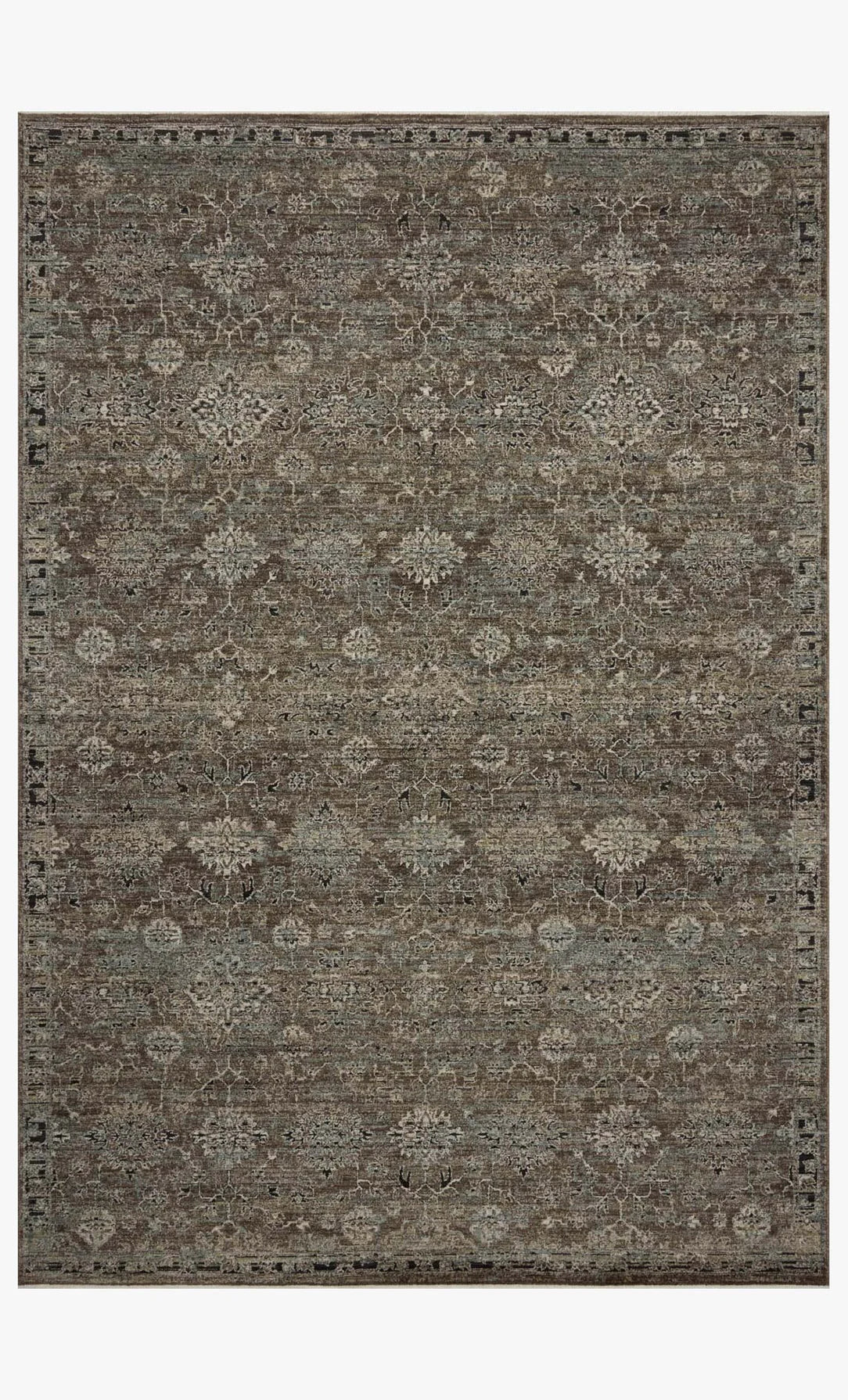 Carpette briar bark lagoon 5'3x7'6