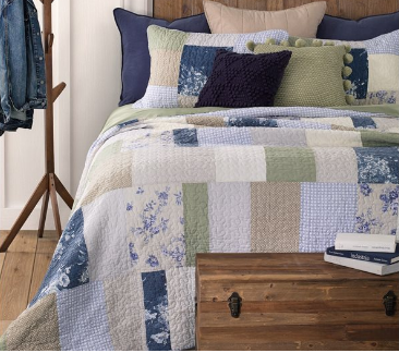 Quilt constancia modern country style patchwork double/queen