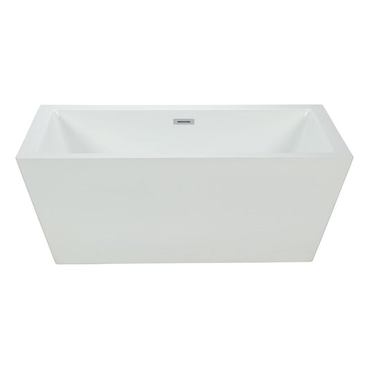 Bathtub square freestanding 66''