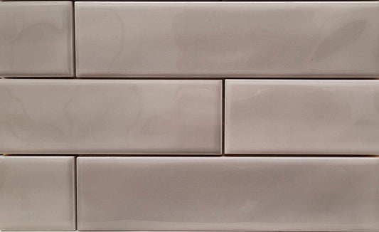 Ceramic shadebrick taupe 3x12 glossy 0.24sqft/ea