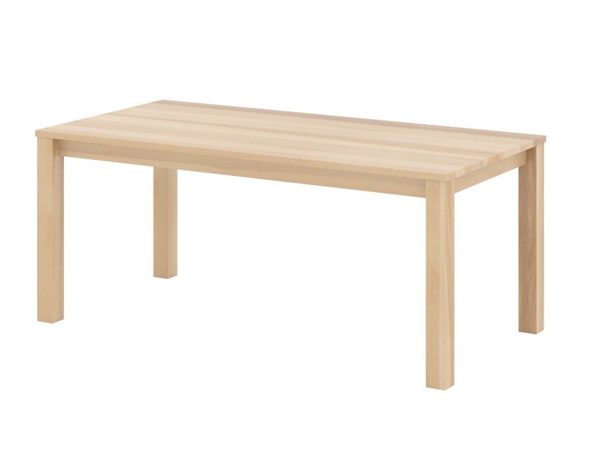 Dining table bert 36 x 60 merisier naturel 001 bois massif