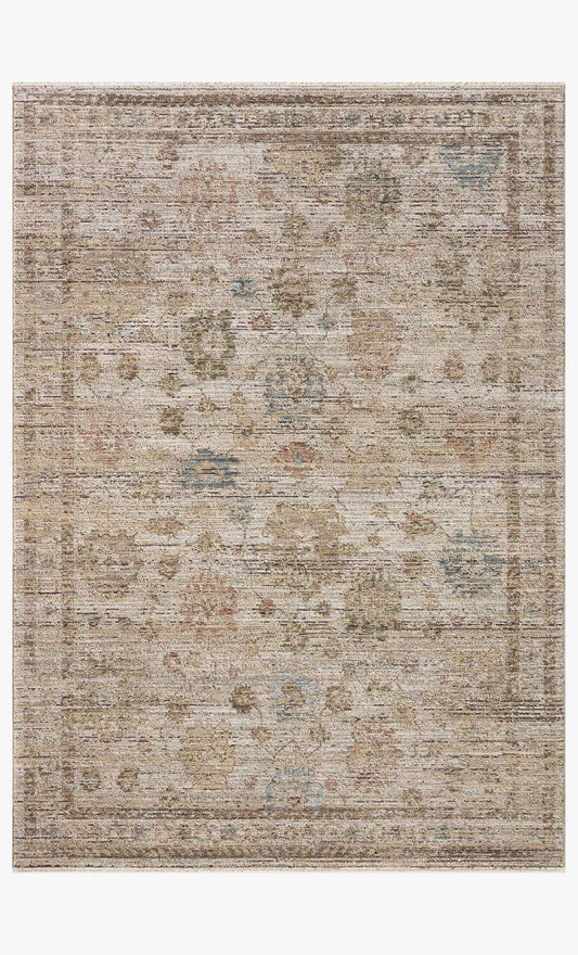 Carpette priscilla ivory multi 5'0 x 7'6