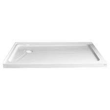 Base douche drain gauche 36 x 60 gauche