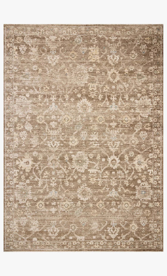 Carpette palma brown earth 5'3x7'6