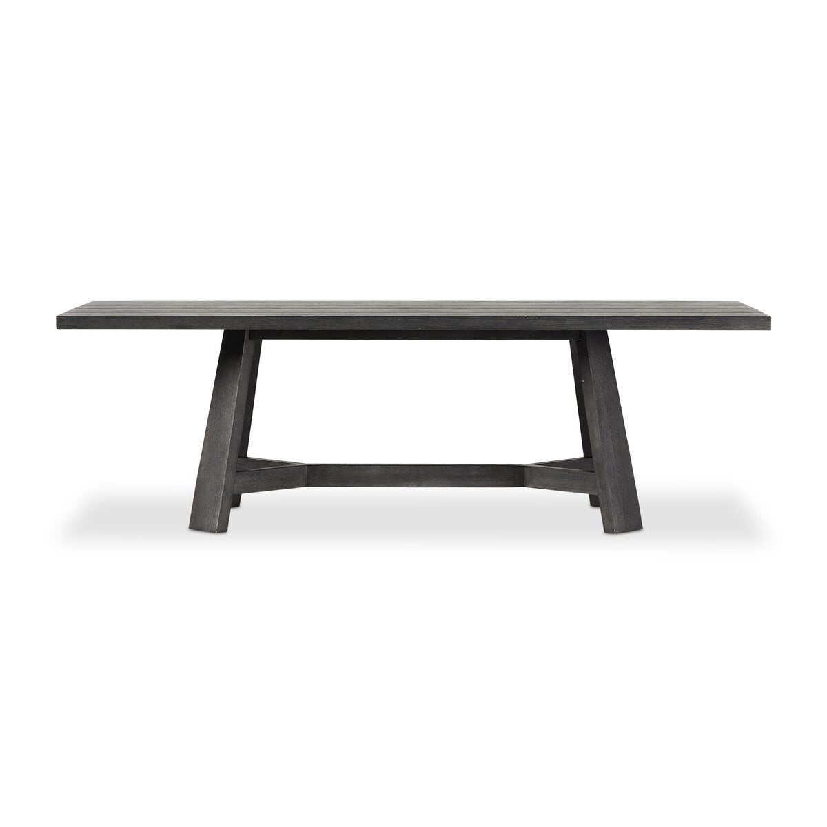 Munich dining table ebony oak veneer