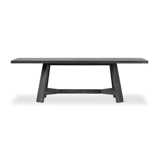 Munich dining table ebony oak veneer