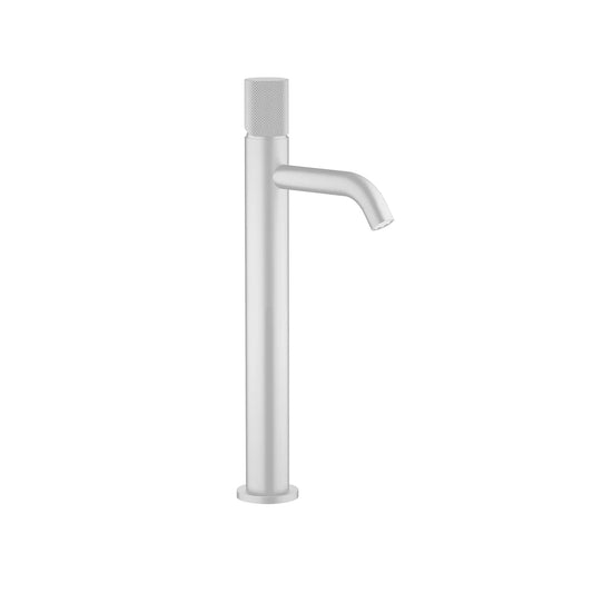 Robinet de vasque industriel blanc mat