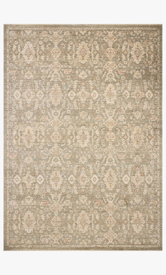 Carpette palma lagoon natural 5'3 x 7'6