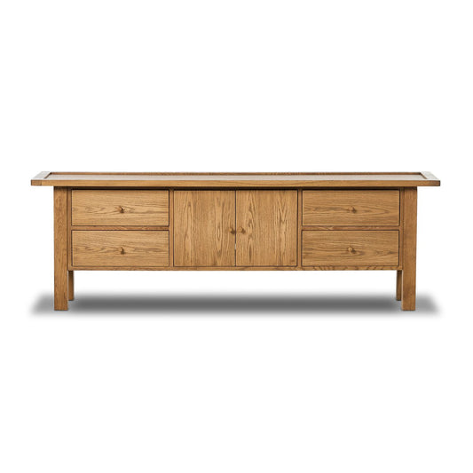 Console millbrook natural light oak