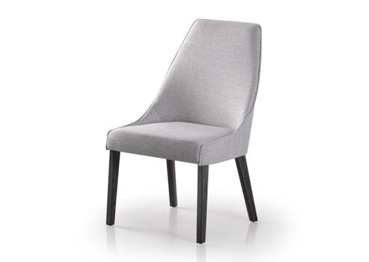 Dining chair  sara i plus  fabric alaska 909  taupe legs