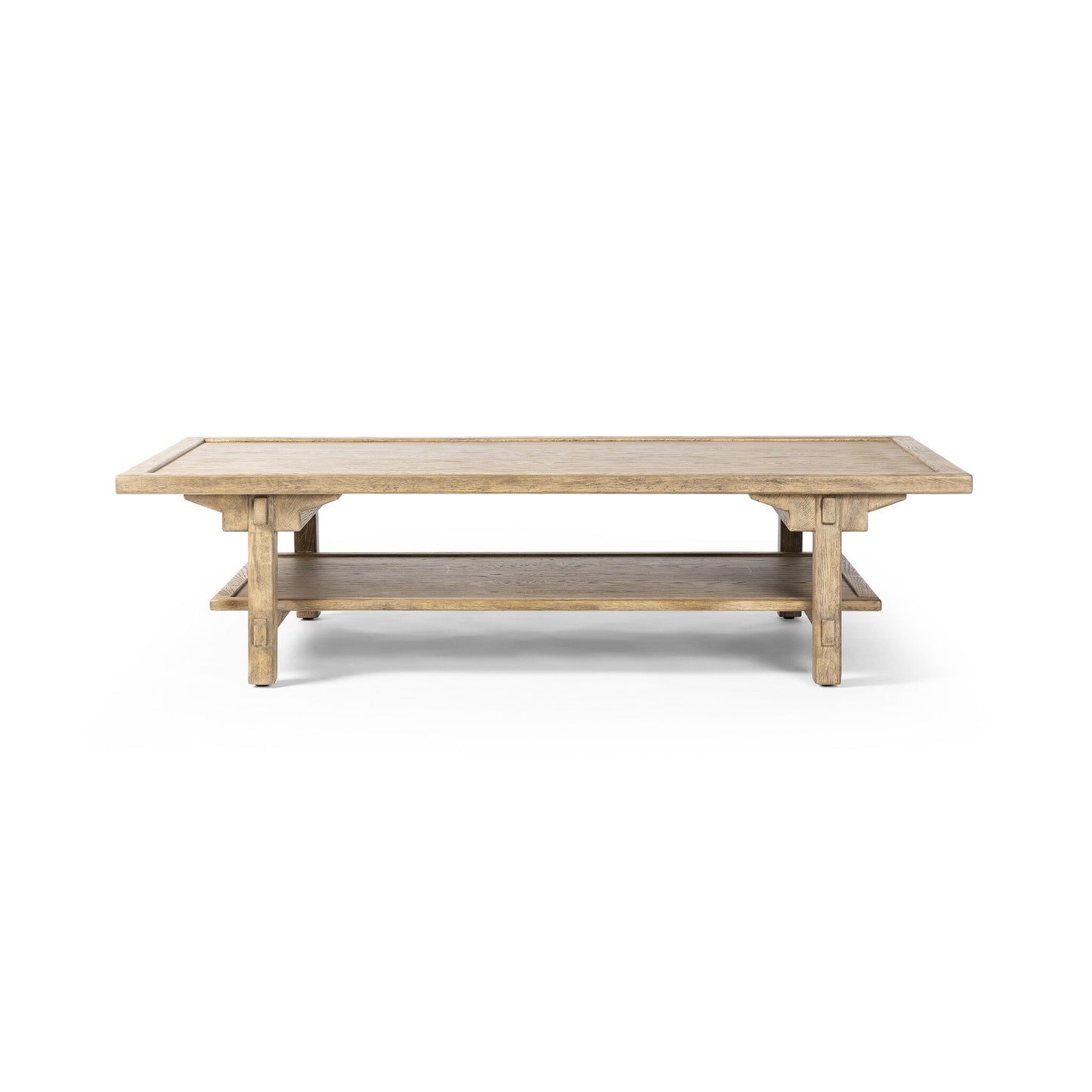 Trinity coffee table distressed light oak