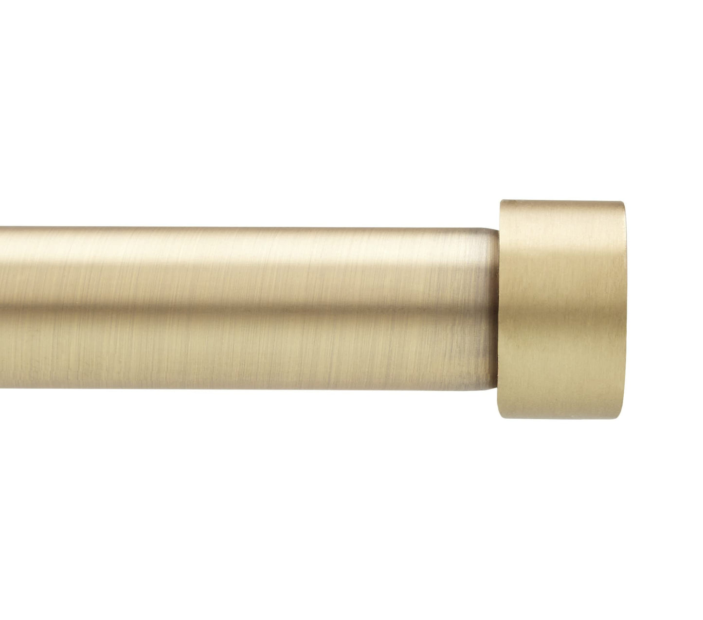 Curtain rod - cappa 1 rod 36-66 brass