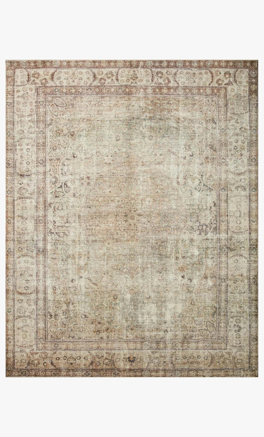 Carpette margot mat-01 antique / sage 7.6 x 9.6