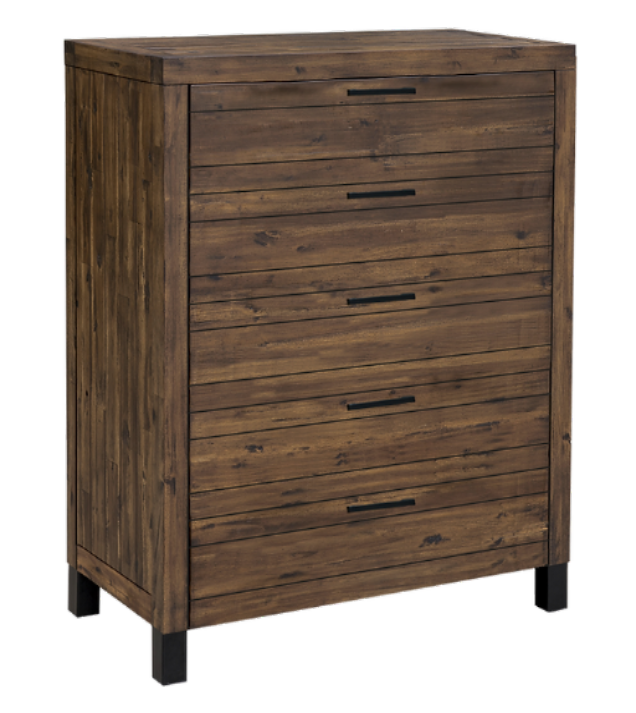 Nightstand dakota 2 drawers expresso