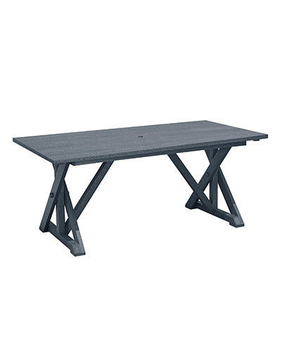 Table à manger harvest slate grey ( tt203-tb203)