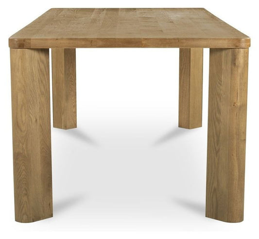 Table à manger segment small heritage brown