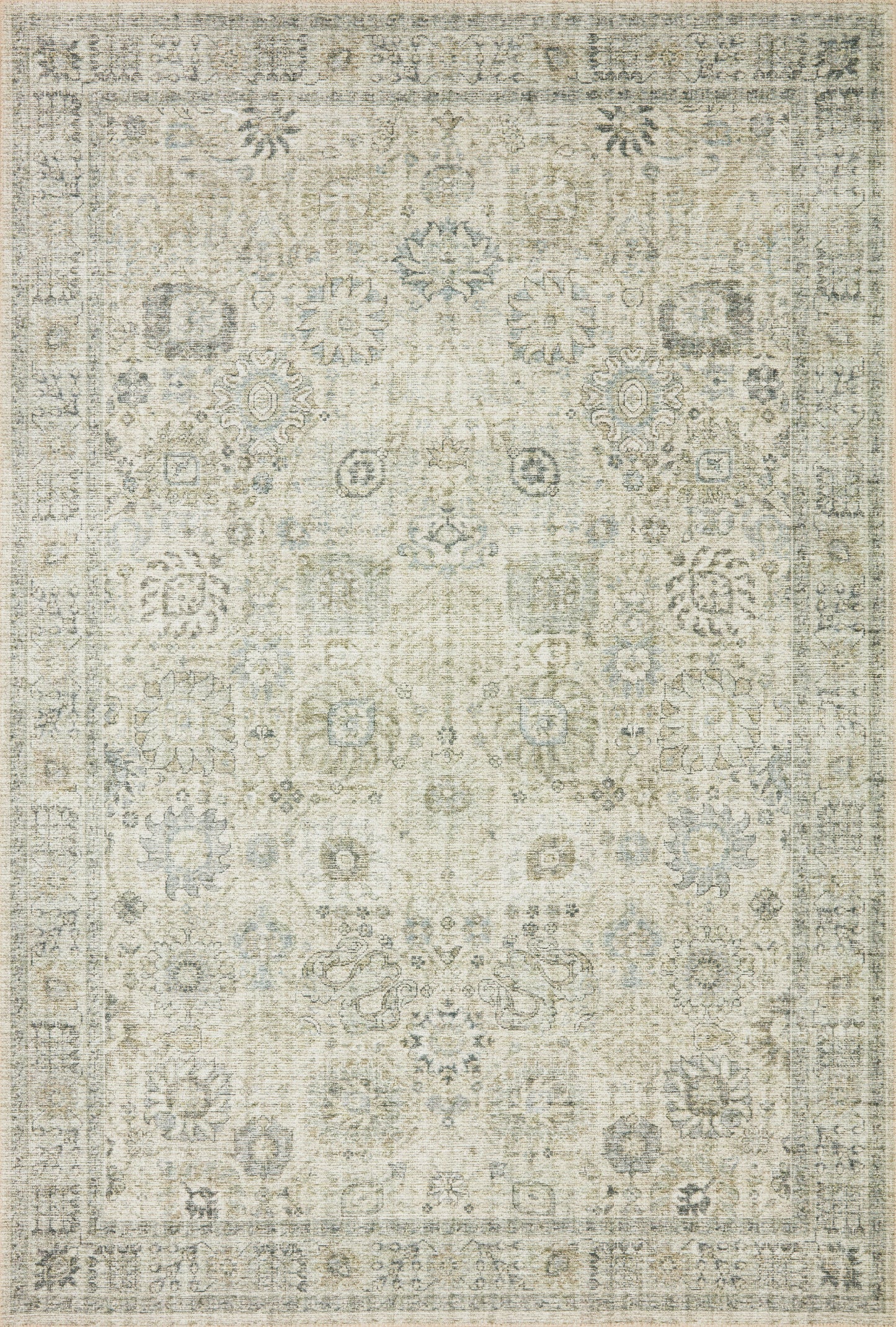 Area rug sky-14 natural / sage 5'x7'6''