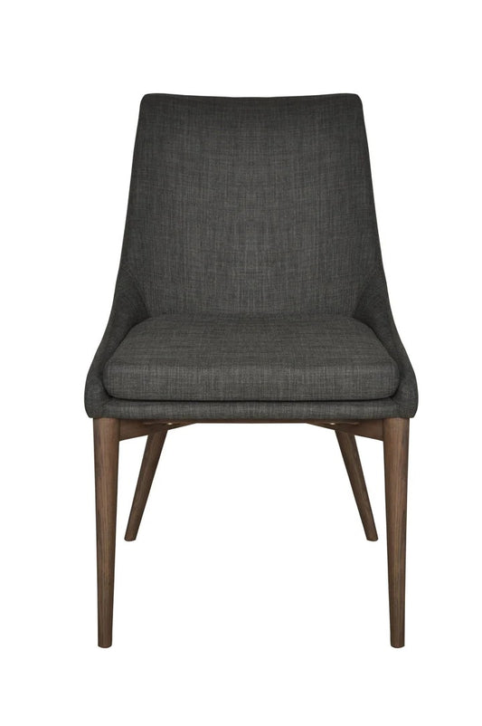 Dining chair - fritz side chair dark grey 