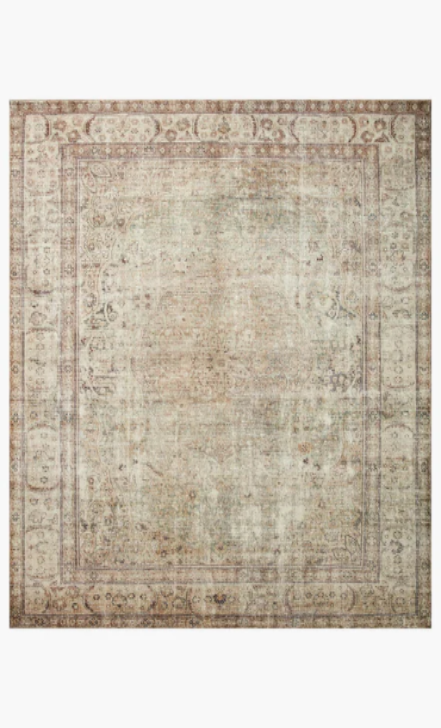 Area rug mat-01 antique / sage