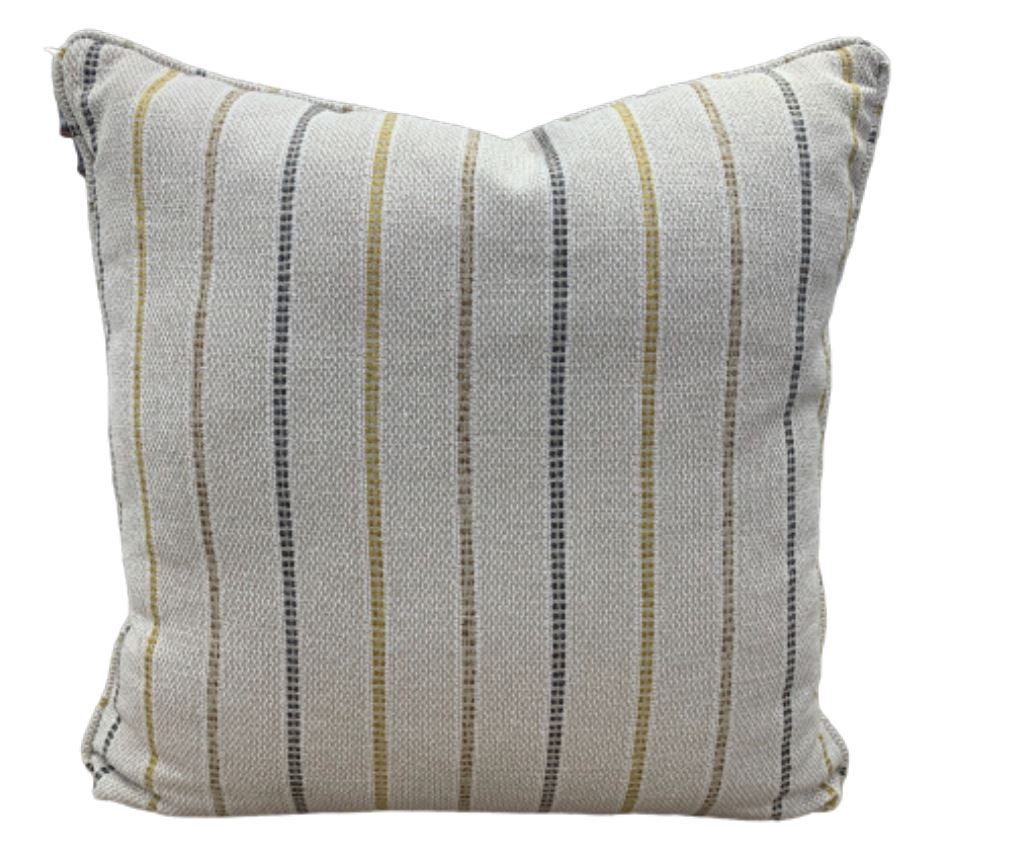 Pillow fabric ripley sand  gr.58 18"x18" -with welt & foam