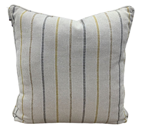 Pillow fabric ripley sand  gr.58 18"x18" -with welt & foam