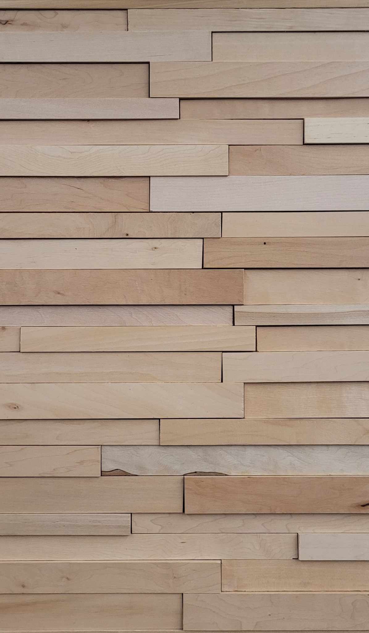 Jn-2112 nivello 3d wall cladding maple 7.75 sqft/box leger second vente finale / final sale