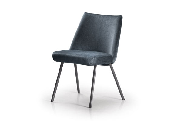 Dining chair lola anthracite legs nubia 061