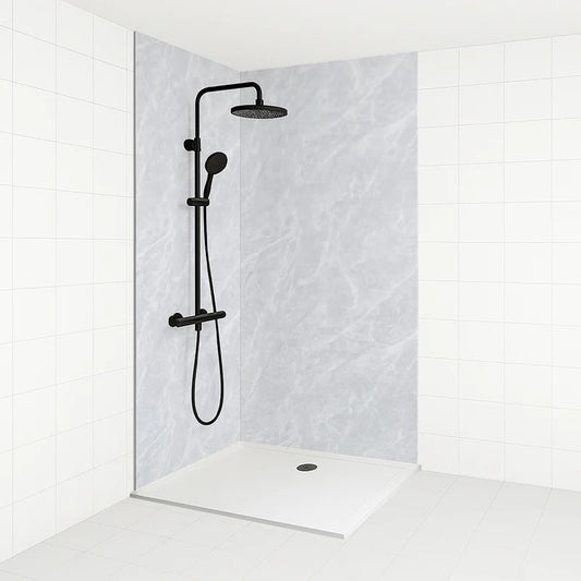 Panneau de douche soluxia 4x8 grigio