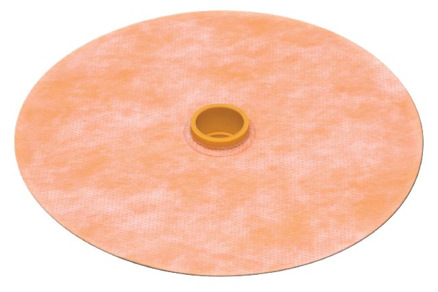 Kerdi seal pipe nipple opening 20mm 3/4in