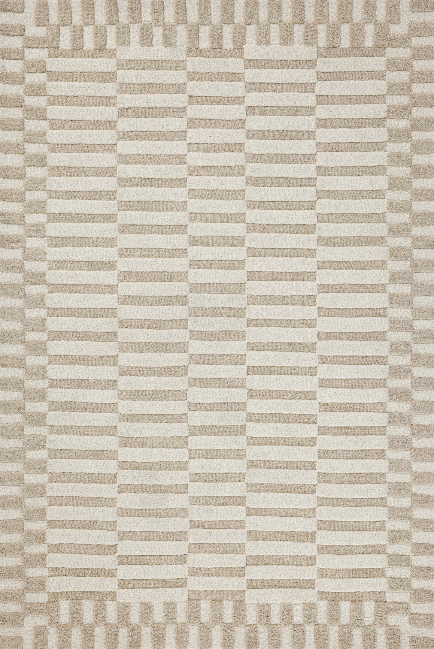 Carpette bradley brl-02 ivory beige 5 x 7.6