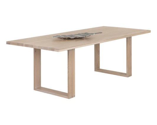 Dining table thanus light oak 94.5"