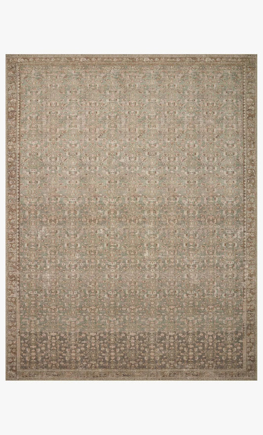Carpette aubrey ar sage / bark 5 x 7'