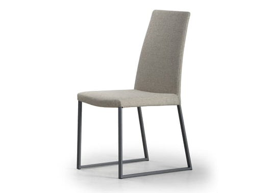 Dining chair curvo anthracite legs nubia 061